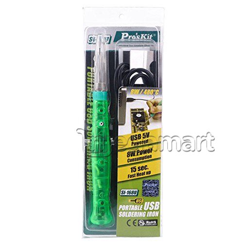 Portativ USB lehim aparatı Pro'sKit SI-168U 8W — Lehimlə avadanlığı, Bakı (3)