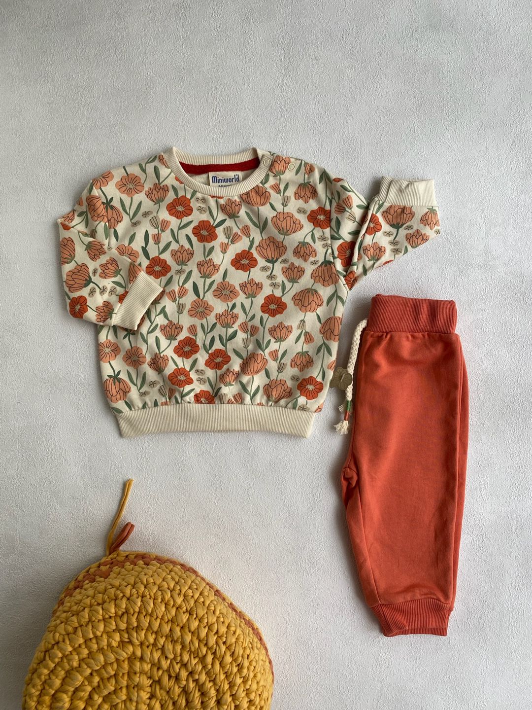 Yenidoğulan üçün dəst 133315644, narıncı, pambıq, 9-12 ay — Mallar, Bakı (2)