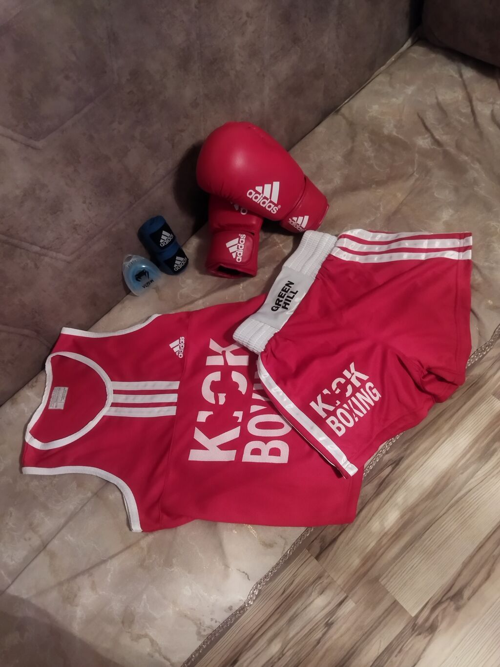 Kickboks üçün tam dəst M model 1 hefte geyinilib şəkildə ne görürsüzse — İdman və istirahət, Bakı (2)