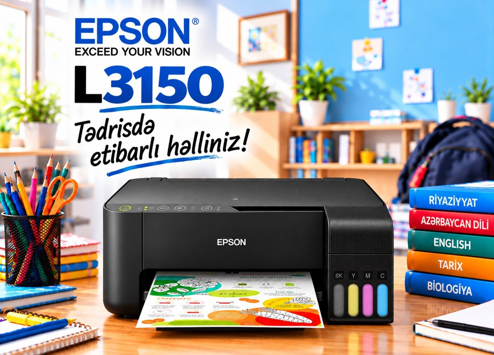 Printer Epson L3150 — Bakı