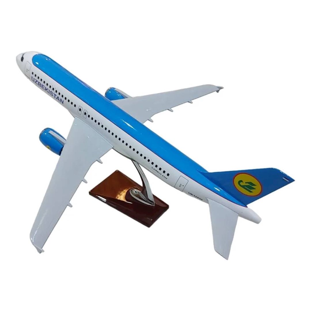 Kolleksiya fiquru Uzbekistan Airbus A320, 47х42х20 sm — Mallar, Bakı (2)
