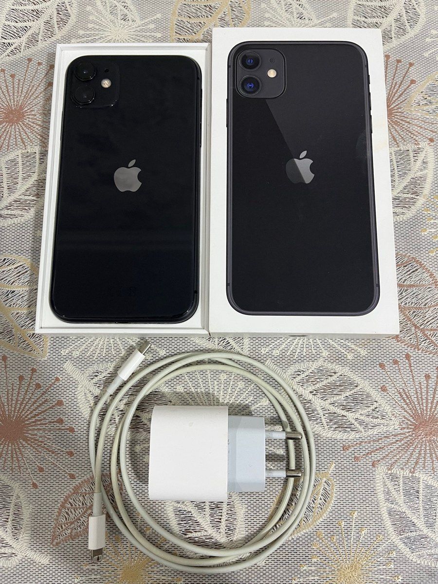 Apple iPhone 11 Black 128GB/4GB — Smartfonlar, Bakı (3)