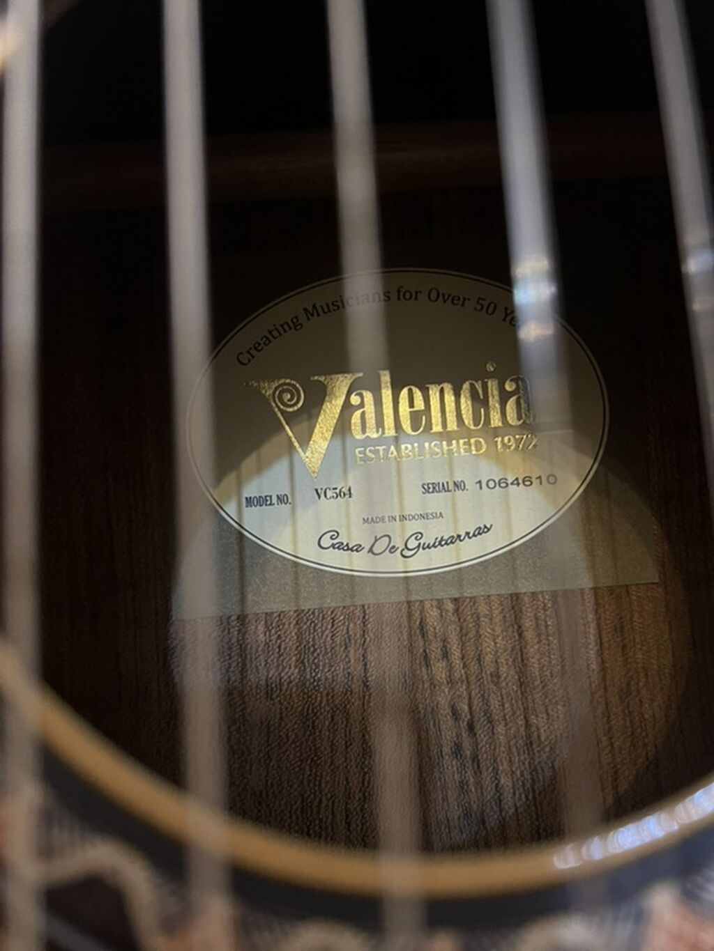 Valencia klassik gitara – model VC564 - Brend: Valencia (Established — Gitarlar və digər simli alətlər, Digah (2)