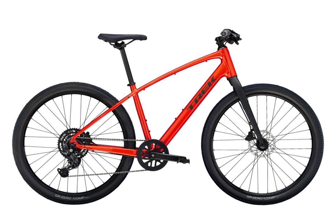 Velosiped Trek Dual Sport 2 Gen 5 V2, qırmızı, M — Velosipedlər, Bakı