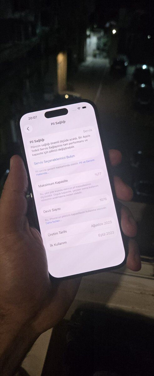 Apple iPhone 15 Black 128GB/6GB — Smartfonlar, Bakı (3)