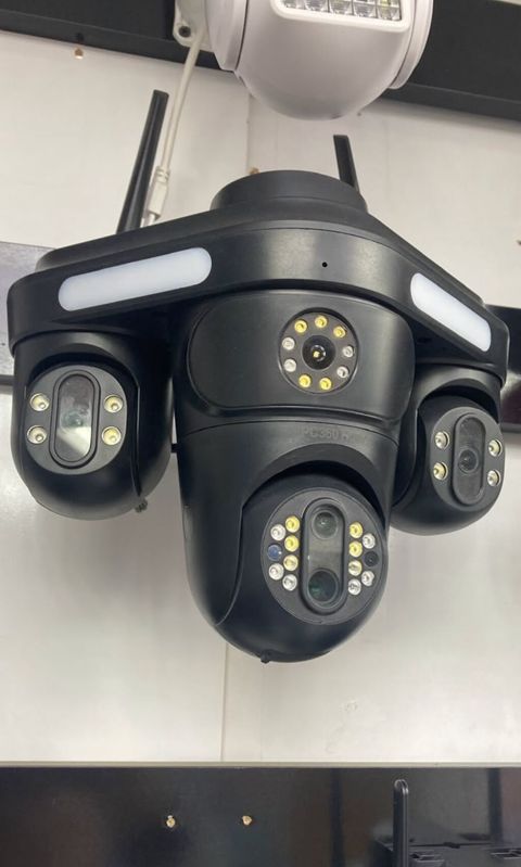 Ağıllı Wi‑Fi PTZ təhlükəsizlik kamerası - 3 modullu panoramik — Bakı
