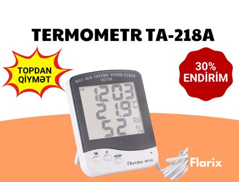 Termometr TA-218A — Bakı