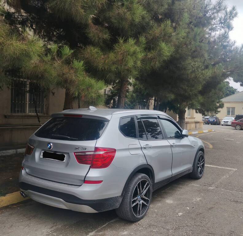 BMW X3, 2.0 L, 2015 il, 150 000 km — Avtomobillər, Bakı (4)
