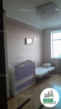 Satılır 3 otaqlı 107 m² yeni tikili Həzi Aslanov — Mənzil (10)