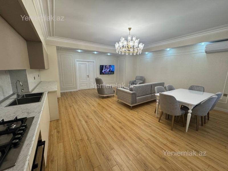 Kirayə 4 otaqlı Bina evi menzil (Yeni tikili), 160 m², Nərimanov rayonu — Mənzil, Bakı (3)