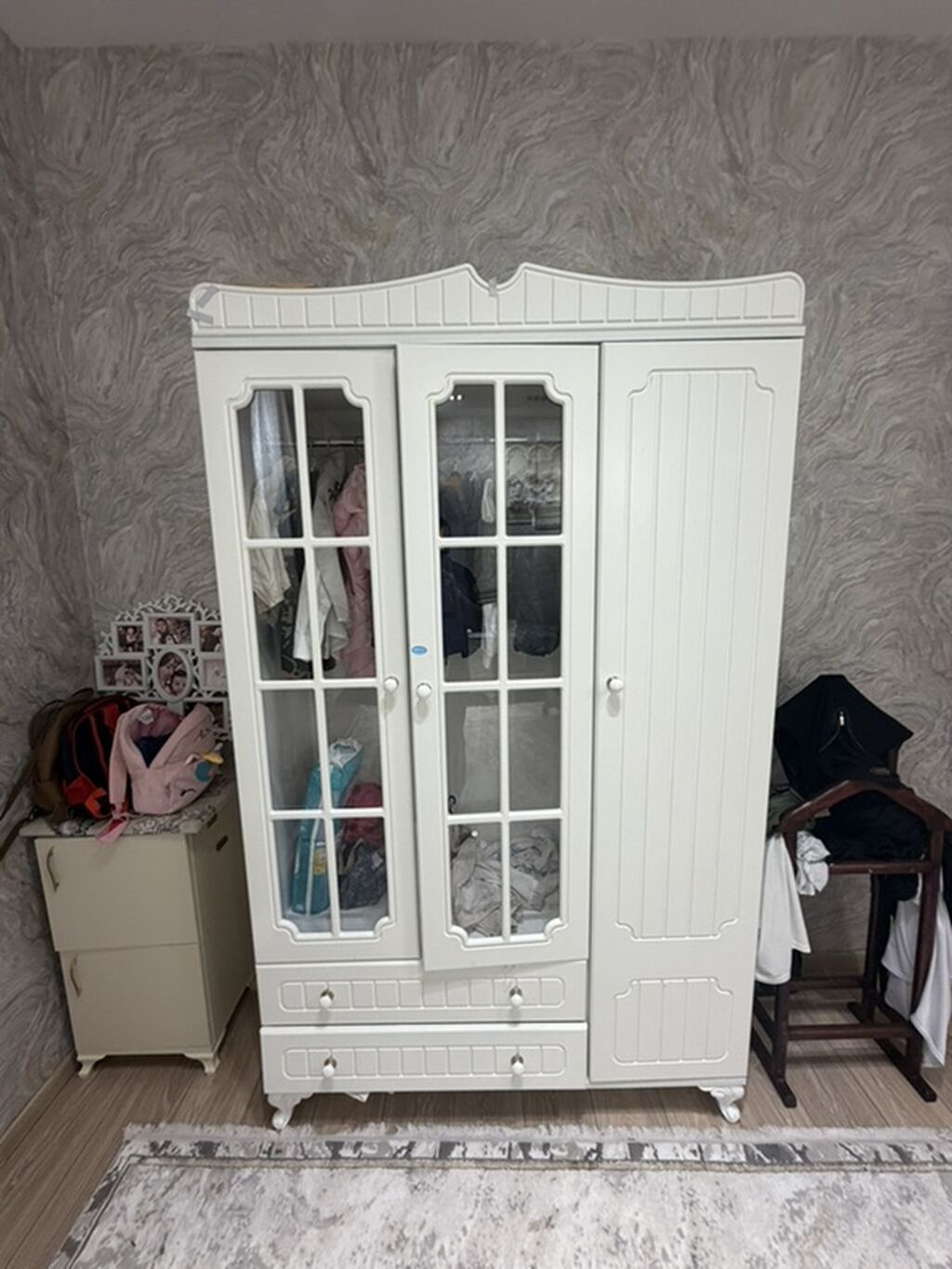 Uşaq/yeniyetmə otağı mebel dəsti Tərkib: - Tək nəfərlik çarpayı – alt — Uşaq mebeli dəstləri, Digah (5)