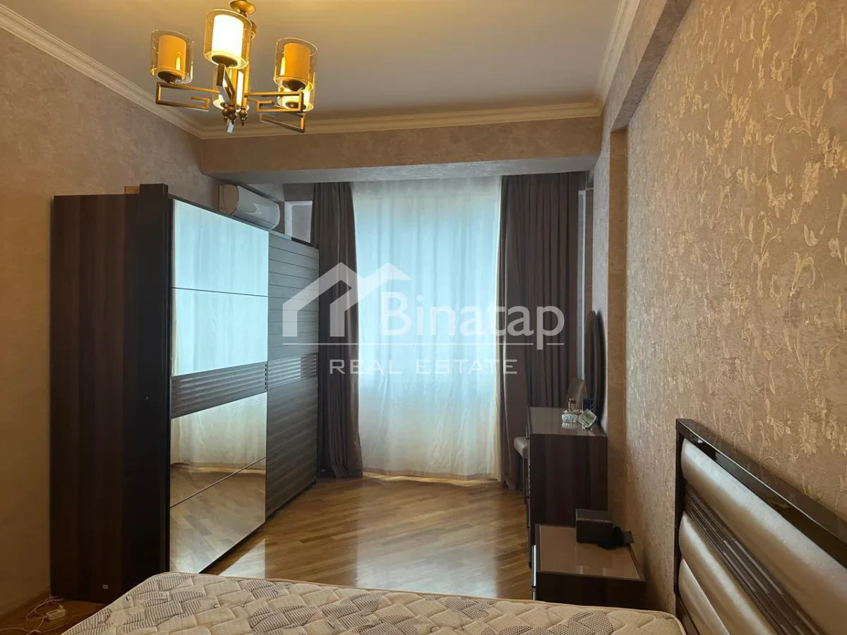 İcarəyə verilir 2 otaqlı yeni tikili 75 m², İnşaatçılar metrosu, Yasamal rayonu — Mənzil, Bakı (5)