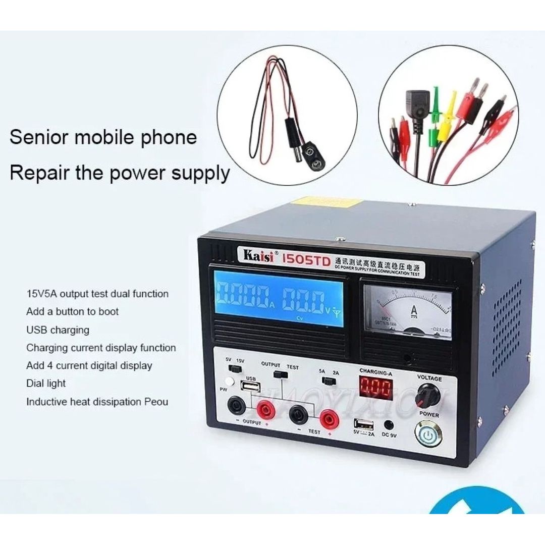 kaisi 1505TD 15V 5A enerji təchizatı - 5V 2A — Qida bloklari, Bakı (3)