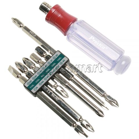 Pro`sKit SW-9109D 10-u 1-də İki Uçlu Dönər Vintaçan Dəsti — 24.99 ₼ · Bakı · Vint açarları Pro`sKit SW-9109D 10-u 1-də İki Uçlu Dönər Vintaçan Dəsti — Bakı