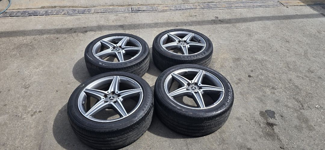 Mercedes təkərləri 245/45 R18 — Ehtiyat hissələri və aksesuarlar, Bakı (7)