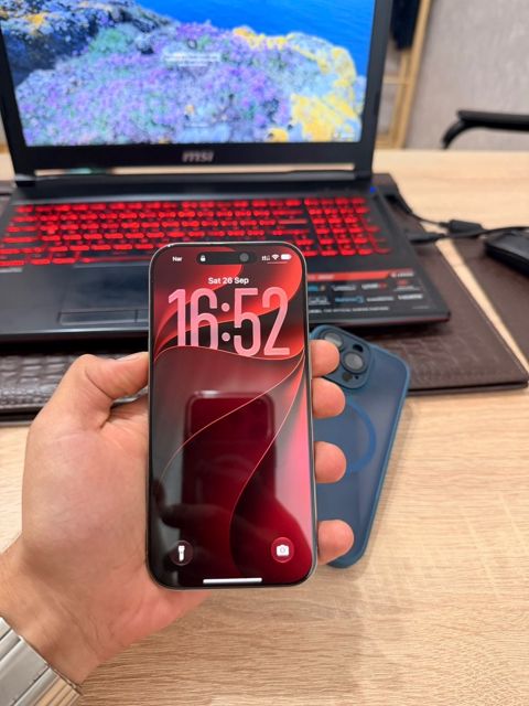 Apple iPhone 16 Pro Natural Titanium 256GB/8GB — Bakı