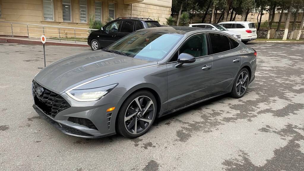 Hyundai Sonata, 1.6 L, 2021 il, 129 000 km — Avtomobillər, Bakı (7)