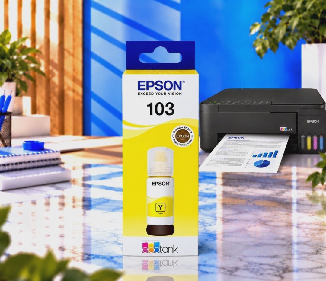 Mürəkkəb Epson 103 orijinal black — İstehlak malları və aksesuarlar, Bakı (5)