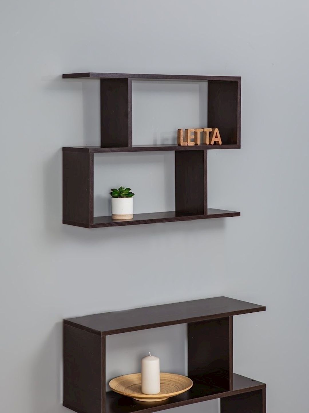 Rəf Letta, qəhvəyi, Ldsp, 68х18х52 sm — Mallar, Bakı (2)