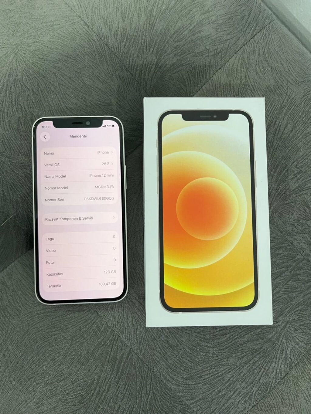 IPhone 12, 128 GB, Ağ, Zəmanət, Kredit, Simsiz şarj — Apple iPhone, Bakı (4)