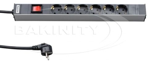 Hyperline PDU rozetka bloku, 6 rozetka — 94 ₼ · Bakı · Elektrika Hyperline PDU rozetka bloku, 6 rozetka — Bakı