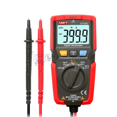 Rəqəmsal multimetr Unı-t UT125C — Elektron komponentlər