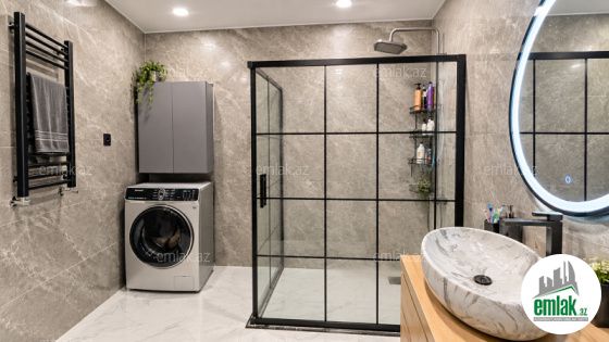 Satılır 3 otaqlı 100 m² yeni tikili Həzi Aslanov m — Mənzil (9)