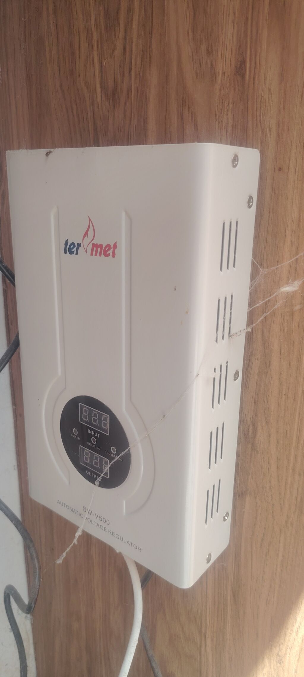 Airfel “Digital Duo” qaz kombisi + Termet S/N‑V500 avtomatik gərginlik — Kombilər, Bakı