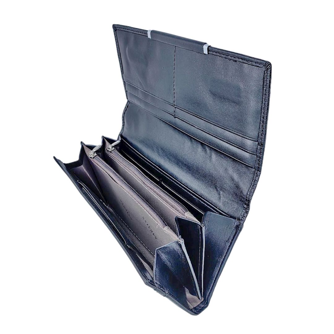 Qadınlar üçün süni dəri pul kisəsi Saralyn C2-887_BLACK_1, qara — Mallar, Bakı (2)