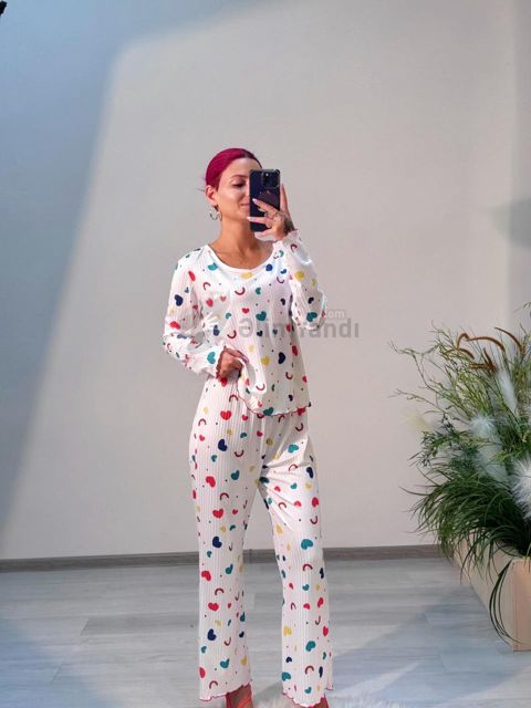 Şalvar + Köynək Dəst — DAMLA LINGERIE&PAJAMA