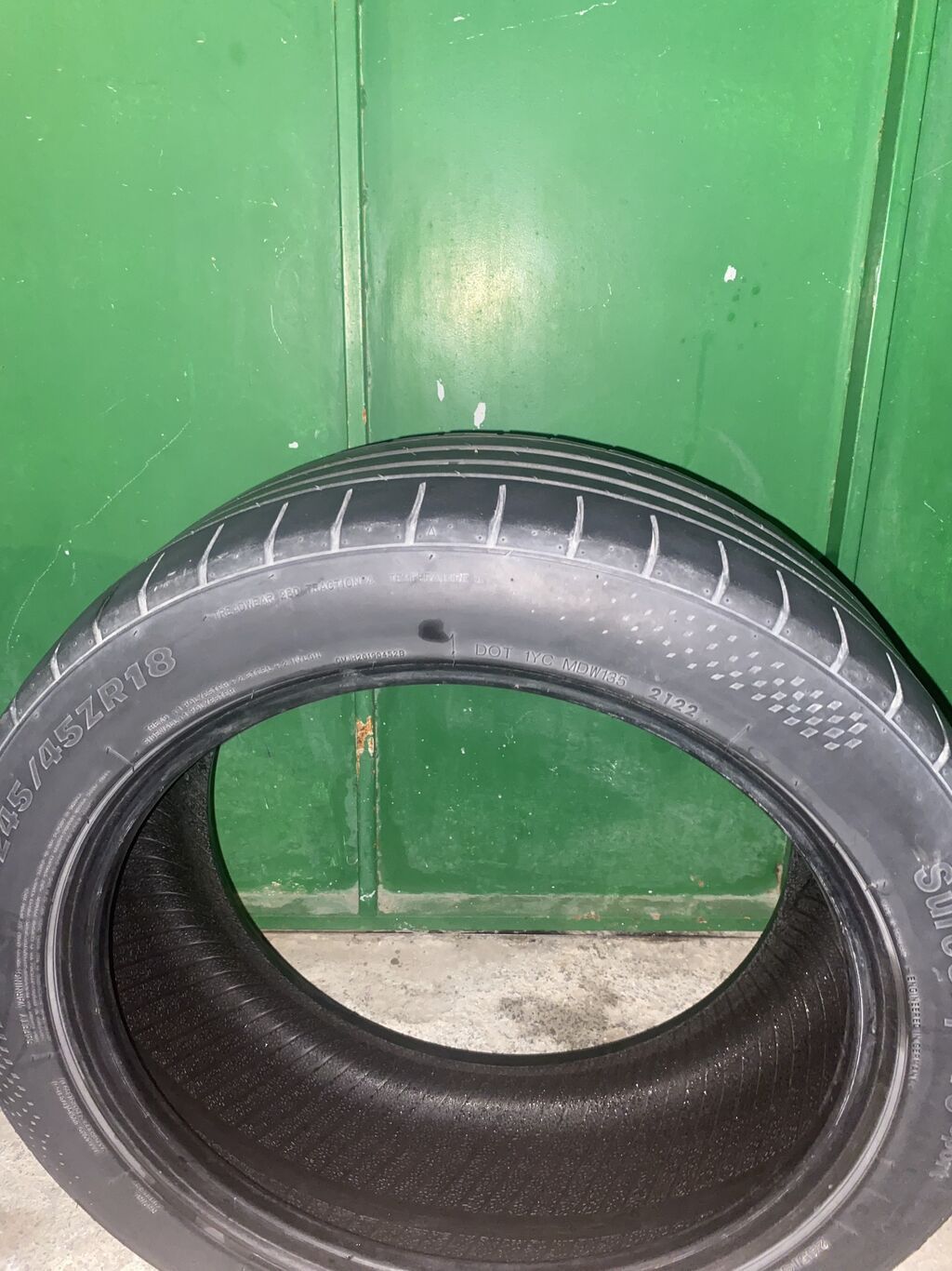 İşlənmiş Şin Kumho 245 / 45 / R 18 — Şinlər, Digah (4)