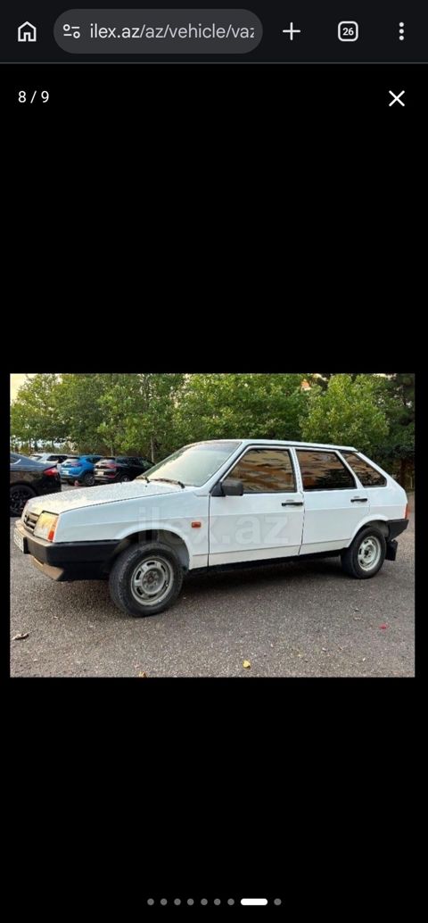 VAZ (Lada) 2109: 1.5 l 1990 il Hetçbek — Gəncə