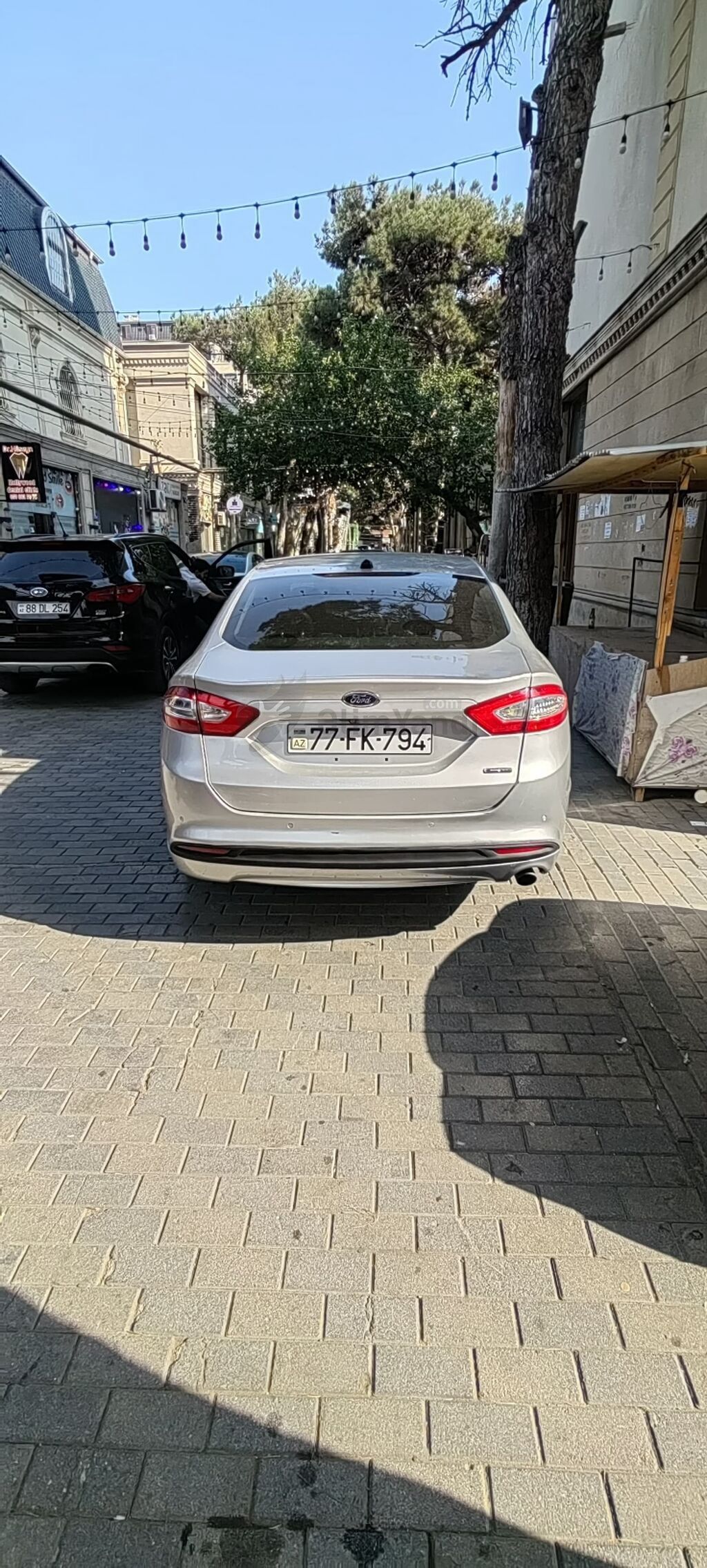 Ford Fusion (Mondeo) sedan — gümüşü rəng. satılır tək — Avtomobillər, Bakı (12)