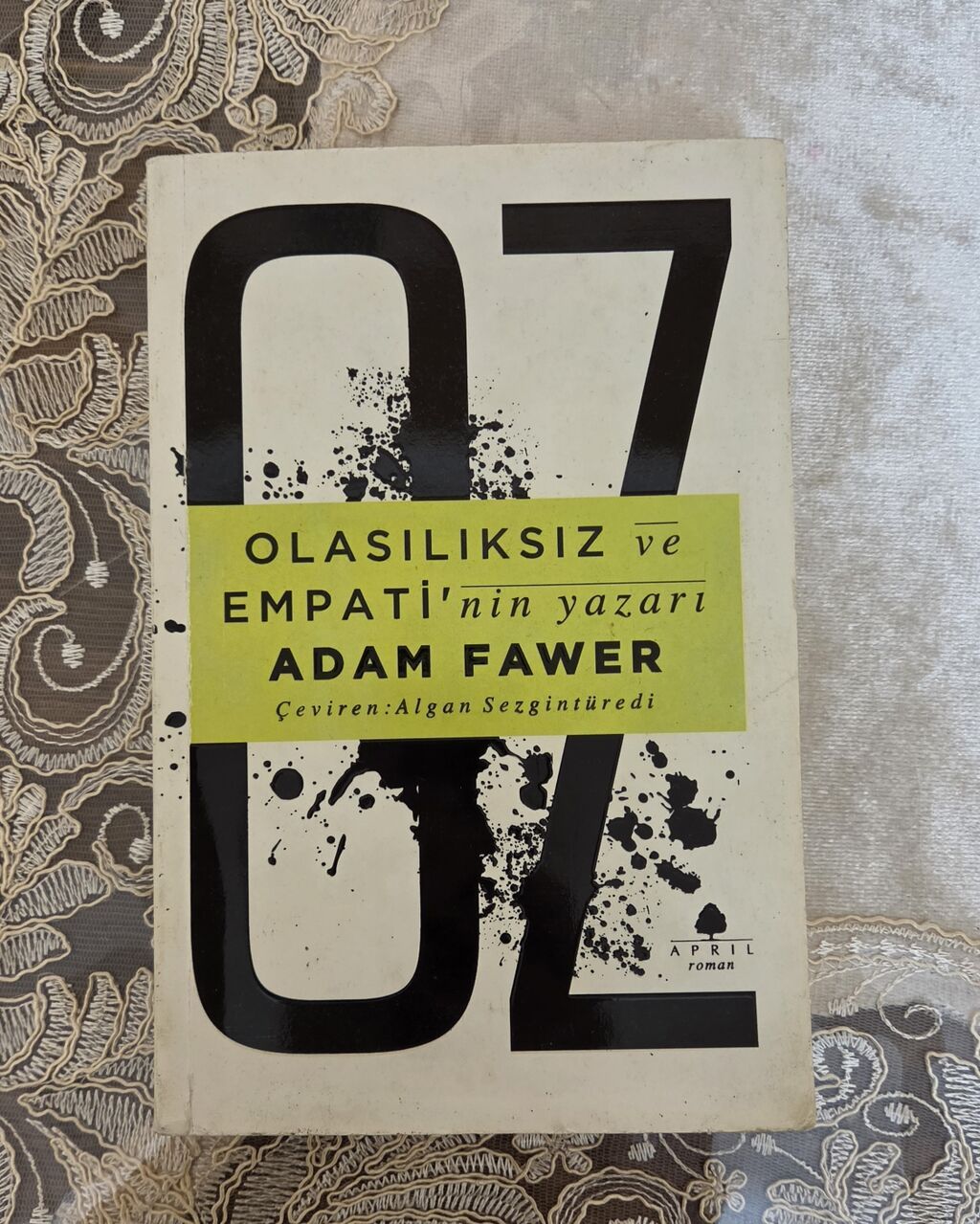 Məhsul: Kitab – “Oz” Müəllif: Adam Fawer (Olasılıksız və Empati-nin — Kitablar, Bakı