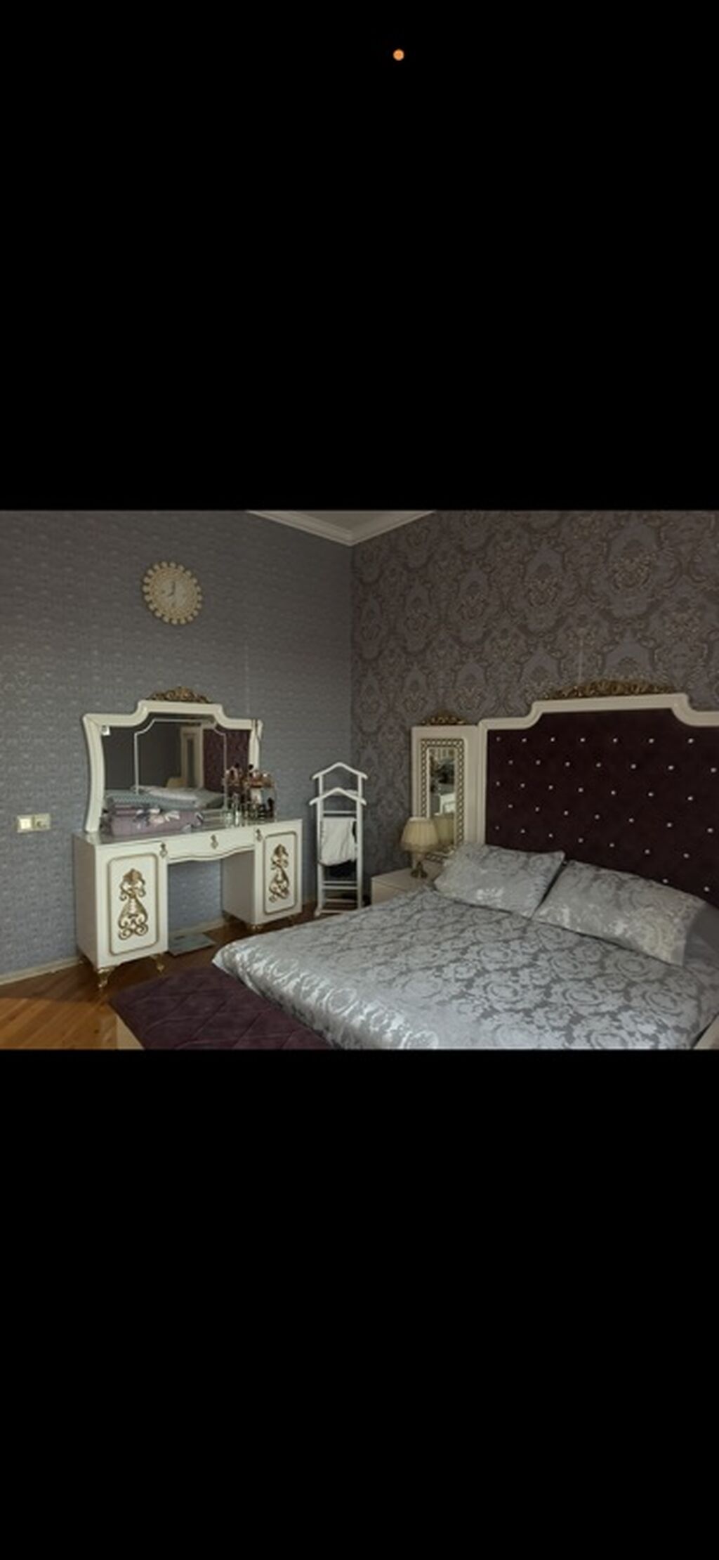 Yataq otağı dəsti - Klassik üslubda elegant dizayn - 2 nəfərlik geniş — Yataq otağı mobilya dəstləri, Bakı (2)