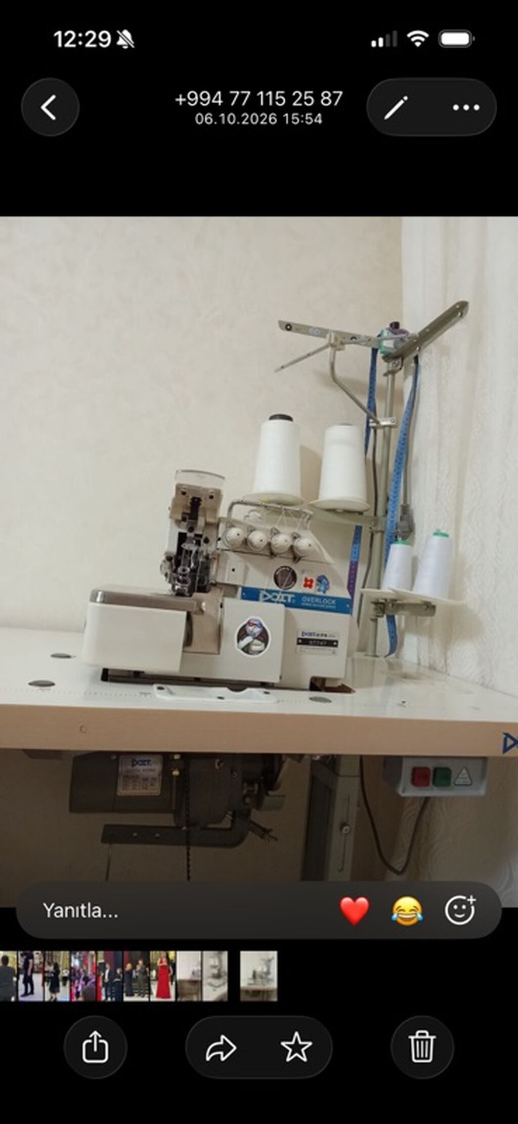 Profesional overlok tikiş maşını – DoIT (Overlock seriyası) - 3/4 — Tikiş və işəmə maşınları, Bakı
