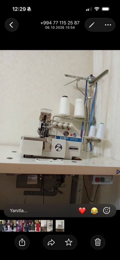 Profesional overlok tikiş maşını – DoIT (Overlock seriyası) - 3/4 — Bakı