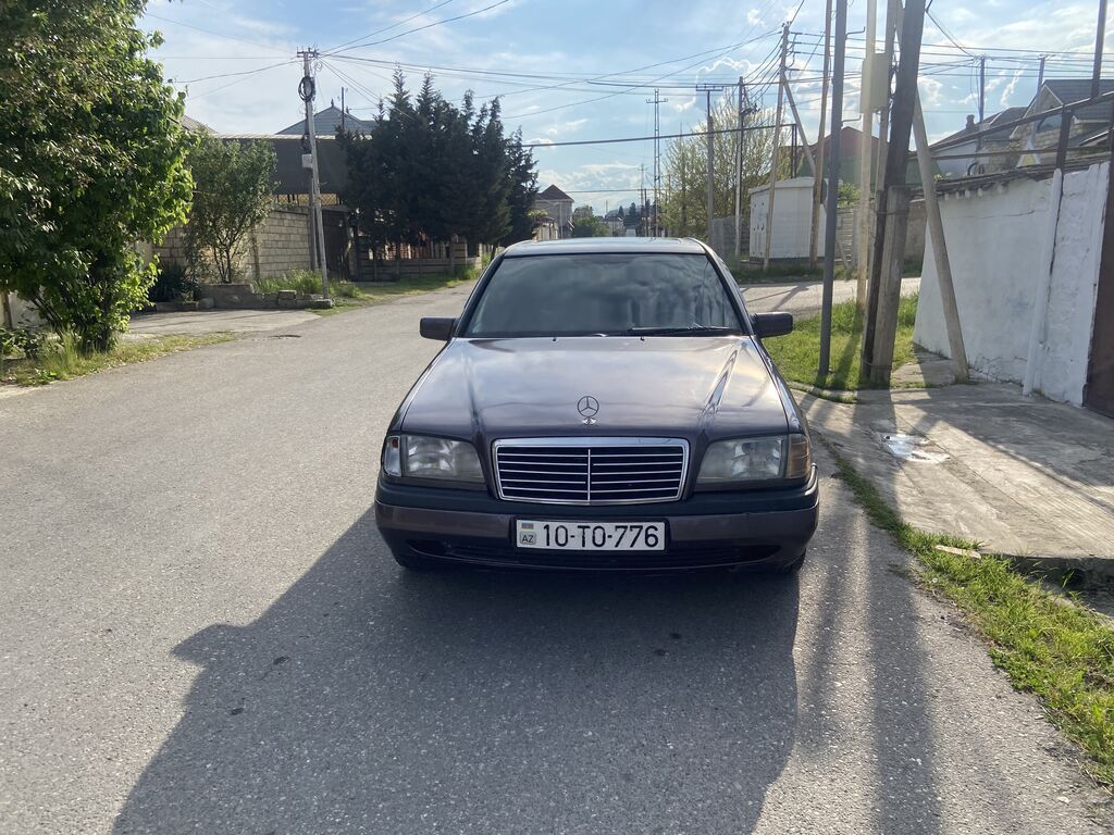 Mercedes-Benz C 180: 1.8 l 1995 il Sedan — Avtomobillər, Xaçmaz (6)