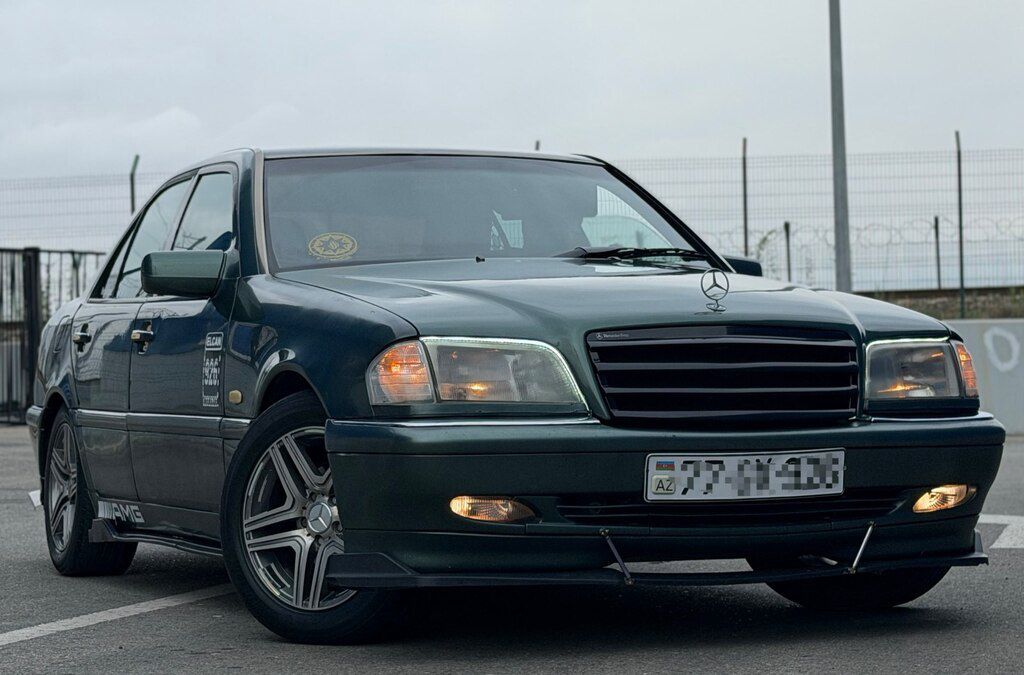 Mercedes C 200, 2.0 L, 1996 il, 542 526 km — Avtomobillər, Bakı (8)