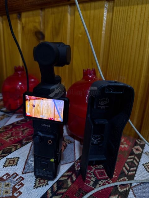 DJI Osmo Pocket 3 əl gimbal kamerası Salam ideal vəziyyətdəd — Qax