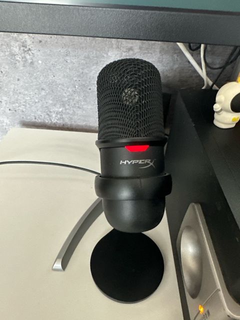 Mikrofon HyperX solocast USB black — Bakı