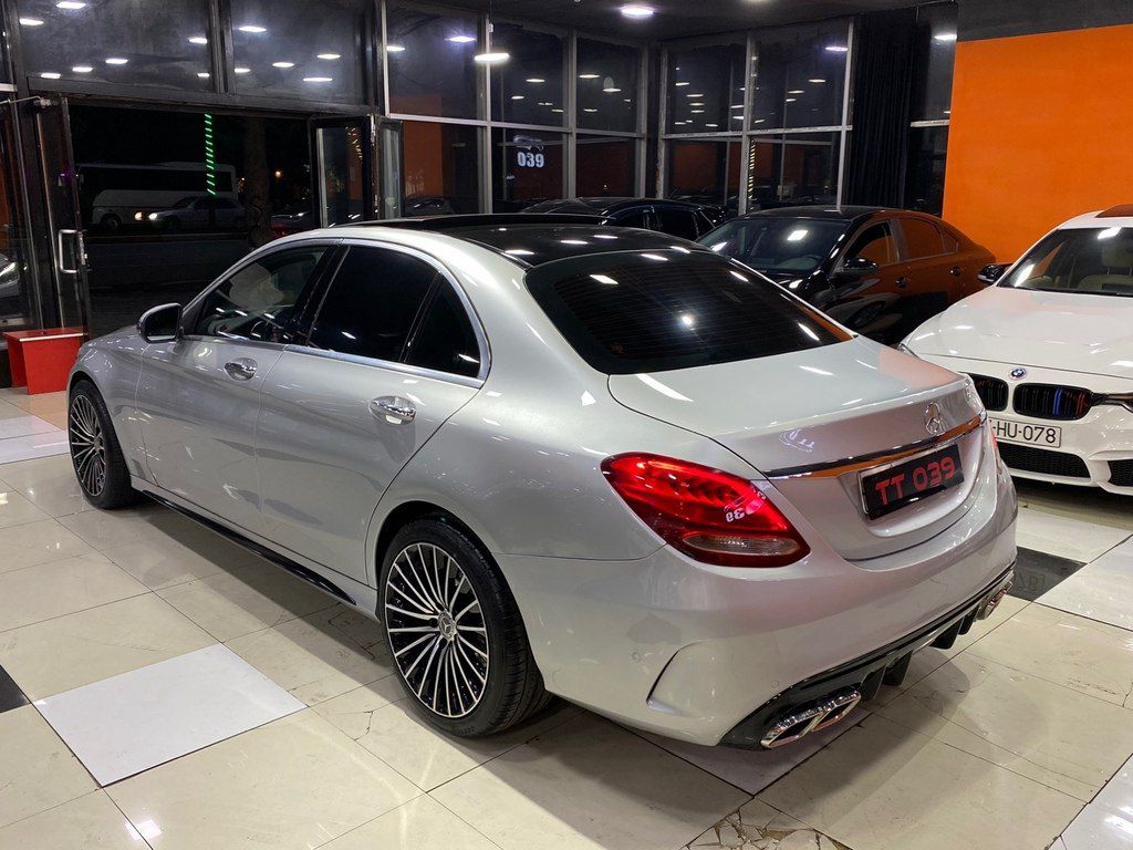 Mercedes C 300, 2.0 L, 2016 il, 199 000 km — Avtomobillər, Sumqayıt (10)