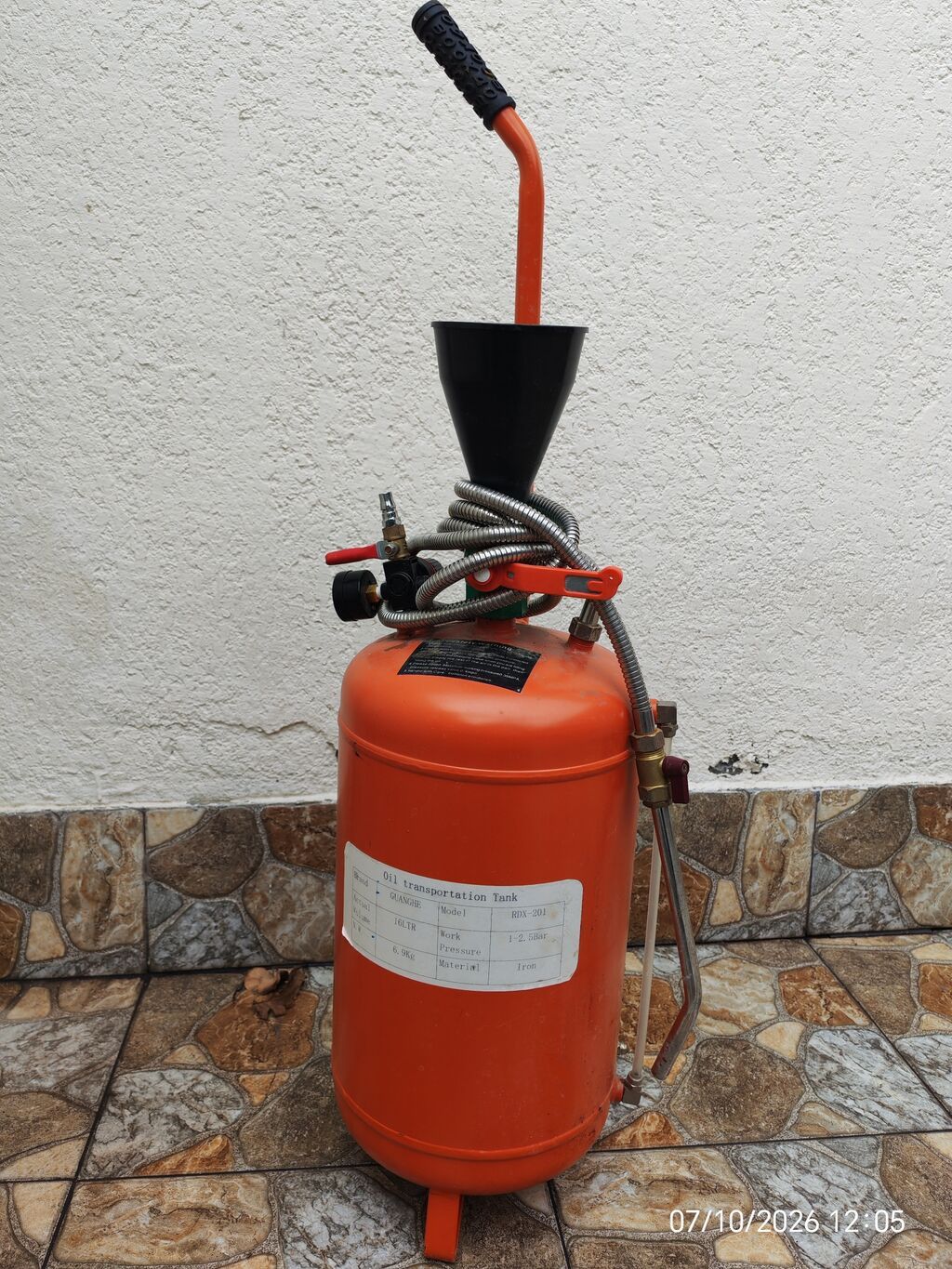 Yağ doldurma və nəqletmə avadanlıqları dəsti 1) Yuchen əl nasoslu yağ — Avtoxidmət üçün, Gəncə (3)