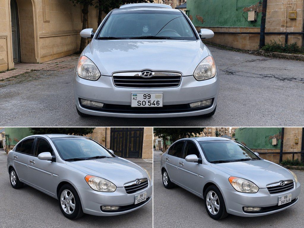 Hyundai Verna, 1.5 L, 2008 il, 233 000 km 77-TM-371 — Avtomobillər, Bakı (2)