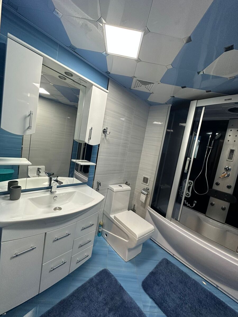 İcarəyə verilir 2 otaqlı yeni tikili 90 m² — Mənzil, Bakı (9)