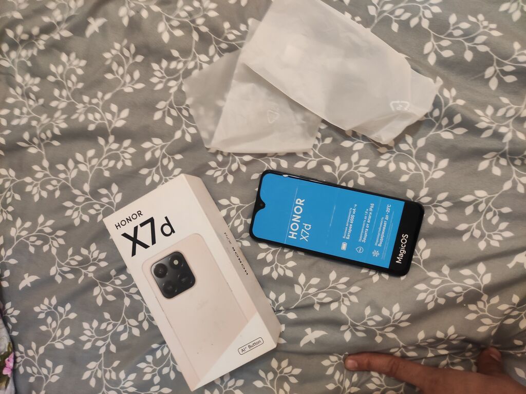 Honor X7d, 256 GB, rəng - Qara, İki sim kartlı — Honor, Bakı