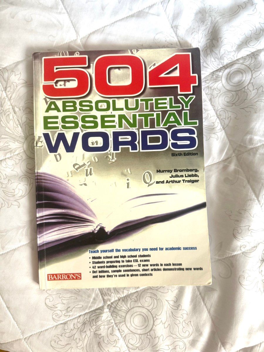 504 Absolutely Essential Words — Məktəb və təhsil malları, Bakı