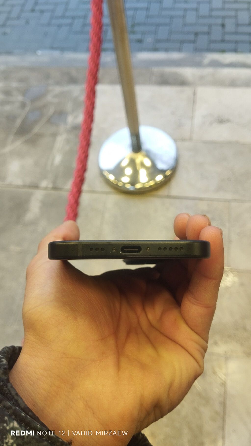IPhone 15, 128 GB, Black Titanium, Zəmanət, Barmaq izi, Simsiz şarj — Apple iPhone, Bakı (7)