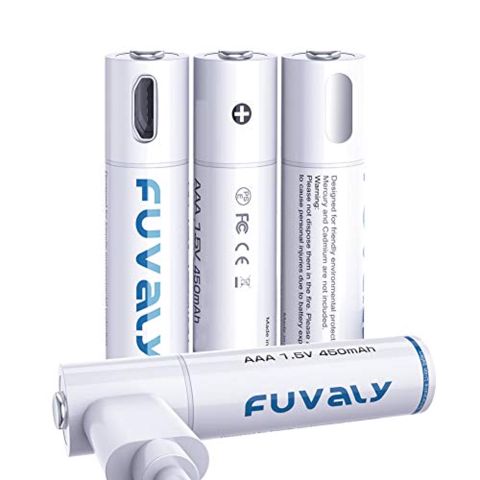 USB vasitəsilə doldurula bilən AAA Litium Batareyalar 001 — Bakı