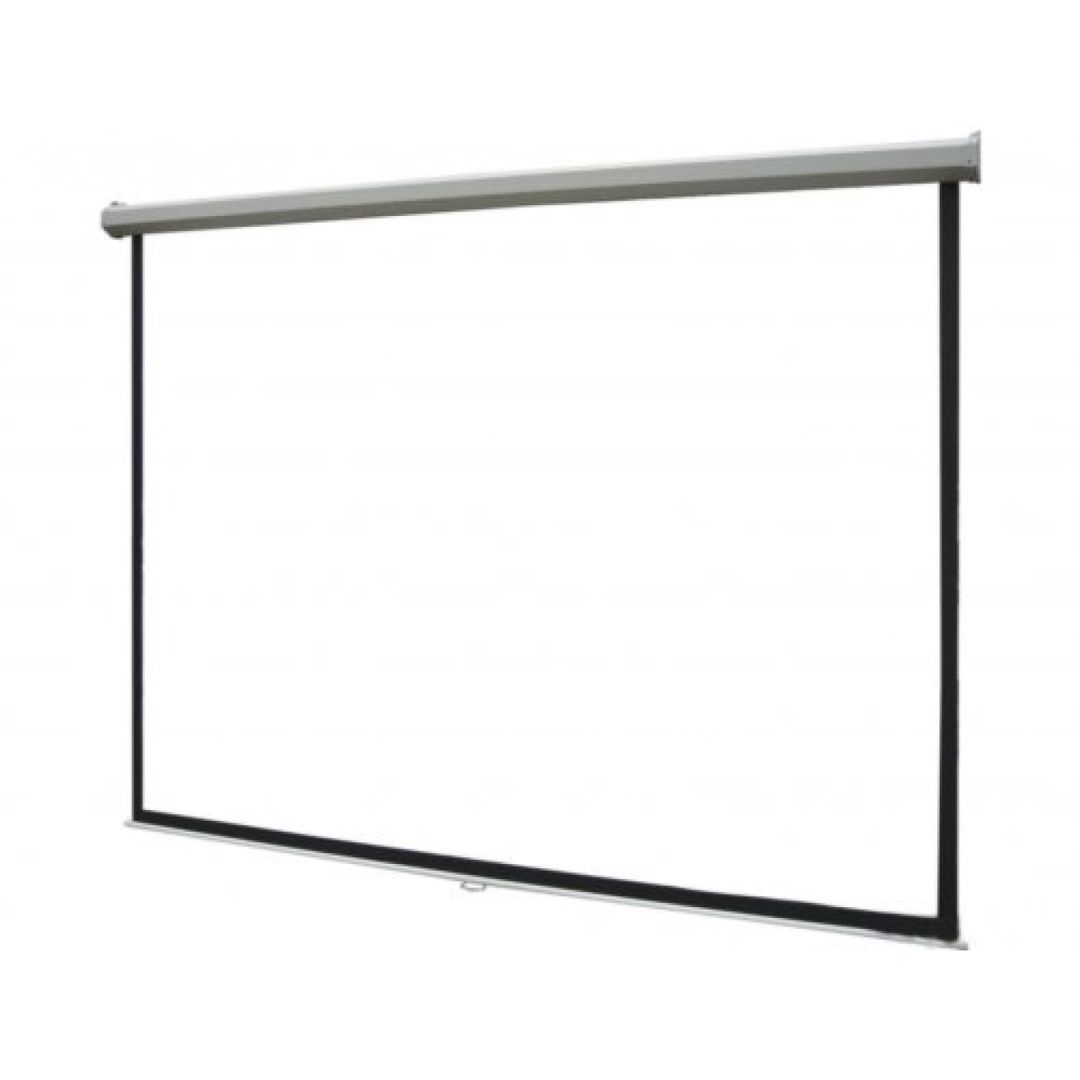 Proyeksiya ekranı Cyber Electrical Screen (160 x120 )400x300sm, (Tubular Motor) White matt 3D E200D — İnteraktiv panellər və LED ekranlar, Bakı